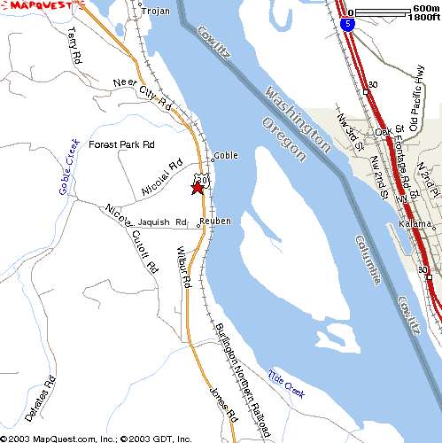 Where the Hell is Goble, OR?