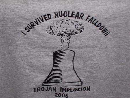 Tojan Implosion shirt,Origanal Goble Falldown Shelter